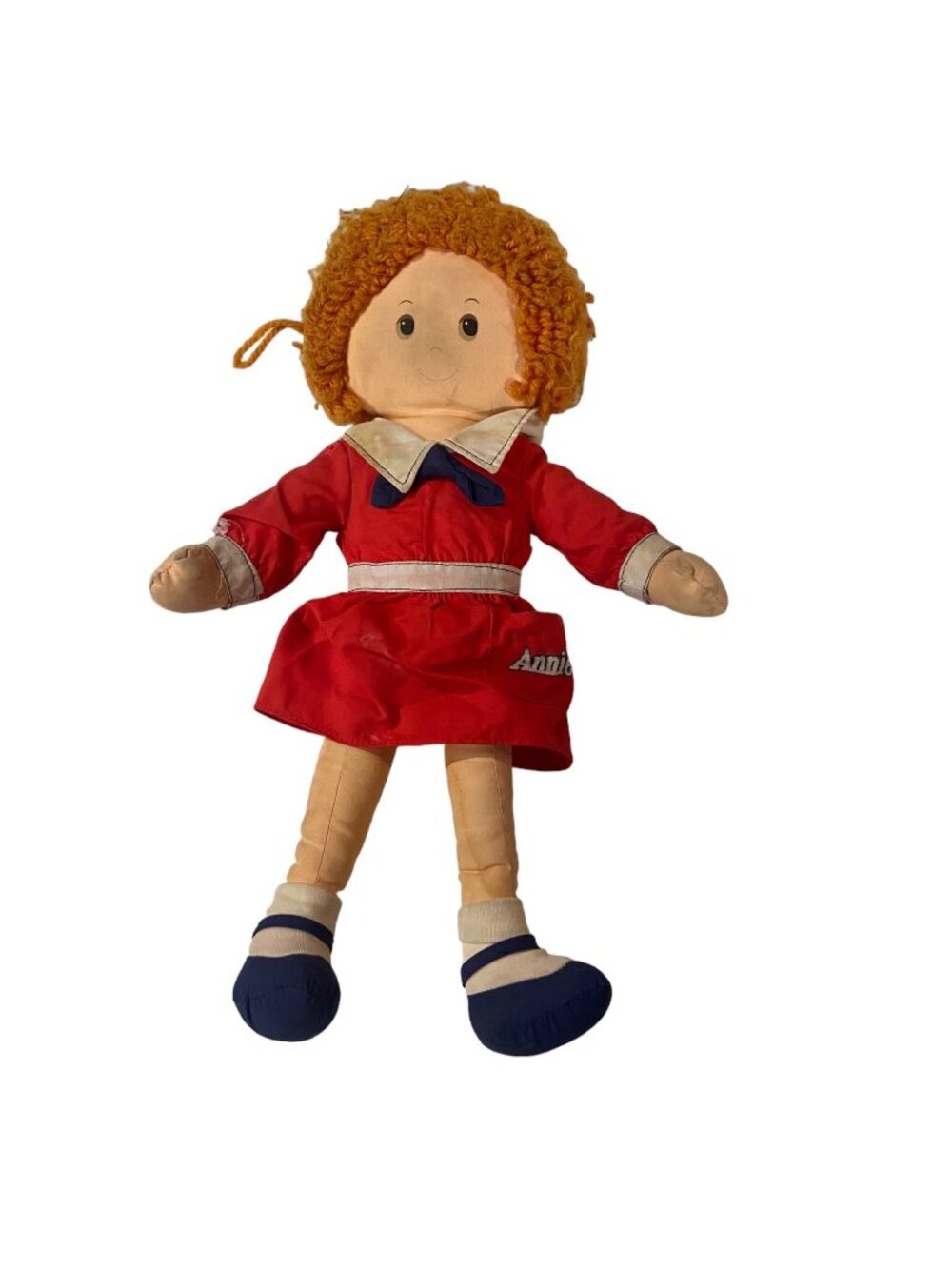 Orphan Annie 1982 Vintage Plush Doll Retro Kidcore Collectible Nostalgia Play